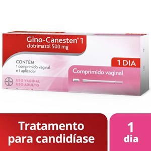 GINO-CANESTEN 1 COMPRIMIDO VAGINAL + 1 APLICADOR