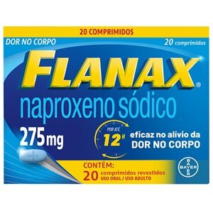 Analgésico Flanax 275mg 20 Comprimidos