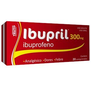 IBUPROFENO - IBUPRIL 300MG 20 COMPRIMIDOS