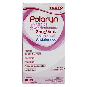 Dexclorfeniramina - Polaryn Xarope Adulto E Pediátrico 100Ml 