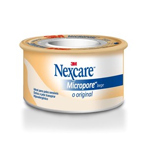 Fita Micropore Nexcare Cor Bege 25Mm X 4,5M