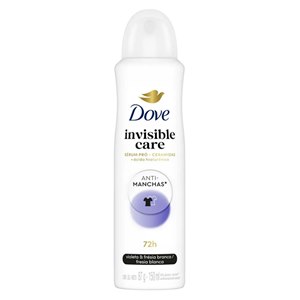 Desodorante Aerossol Dove Invisible Care Feminino 72H 150Ml
