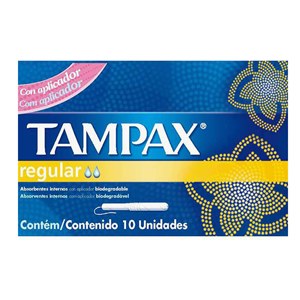 Absorvente Interno Tampax Regular 10 Unidades