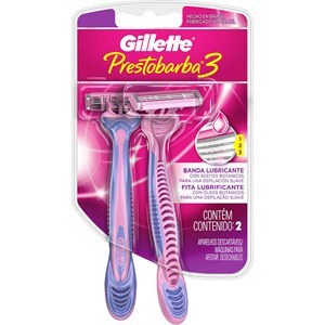 Aparelho De Depilação Gillette Prestobarba 3 2 Unidades