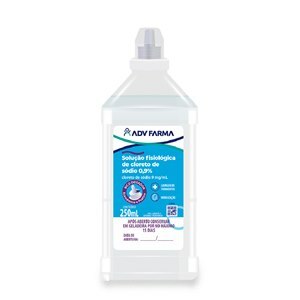 SORO FISIOLÓGICO 0,9% CONTA-GOTAS ADV USO EXTERNO 250ML