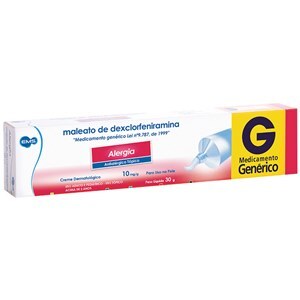 Dexclorfeniramina Creme 30G - Ems - Genérico