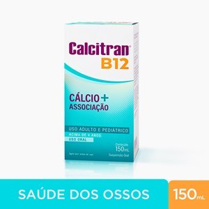 CÁLCIO - CALCITRAN B12 SUSPENSÃO 150ML