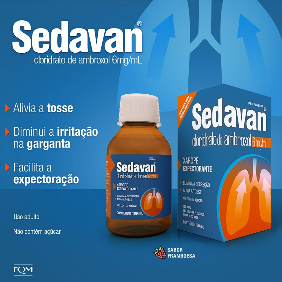 Sedavan Xarope Expectorante Infantil 100 ml