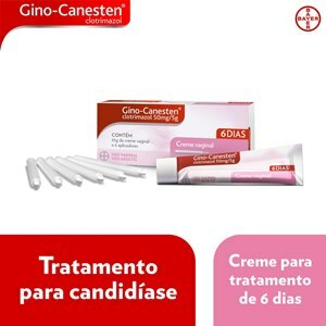 GINO-CANESTEN CREME VAGINAL 35G + 6 APLICADORES