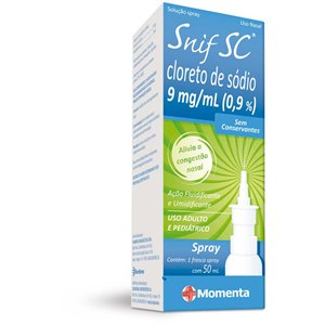 Cloreto De Sódio - Snif Sc Spray 50Ml
