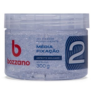 Gel Capilar 300g Ação Prolongada Azul Bozzano