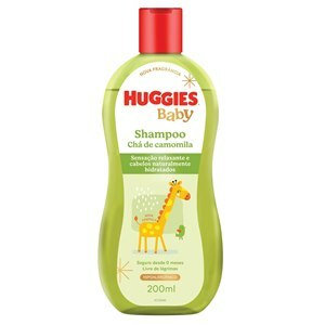 Shampoo Huggies Baby Chá De Camomila 200ml