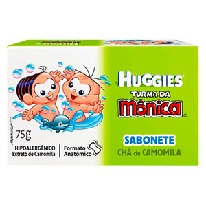 Sabonete Infantil Huggies Chá De Camomila 75G