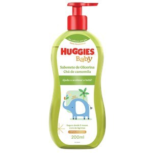 Sabonete Líquido Huggies Baby Chá De Camomila 200ml