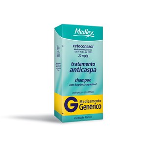 Cetoconazol Shampoo 110Ml - Medley - Genérico