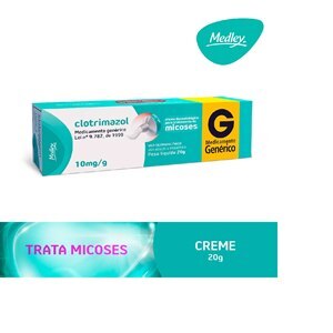 CLOTRIMAZOL 10MG/G CREME 20G - MEDLEY - GENÉRICO