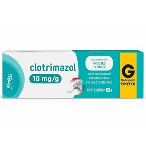 Clotrimazol 10mg/G Creme 20g - Medley Genérico (Canesten)