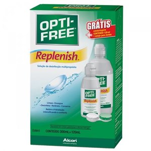 Opti-Free Replenish 300Ml + Brinde