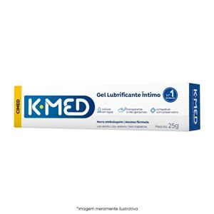 Gel Lubrificante Íntimo K-Med 25G