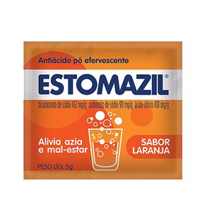 Antiácido Estomazil Pó Efervescente Laranja 5G