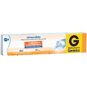 Nimesulida Gel 30G - Ems - Genérico