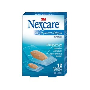 Curativo Nexcare Prova D'água Sortido 12 Unidades
