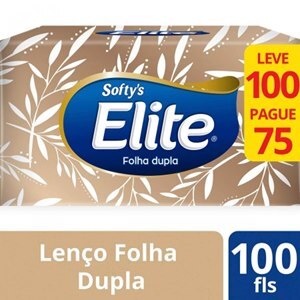 Lenço De Papel Softy's 75 Unidades