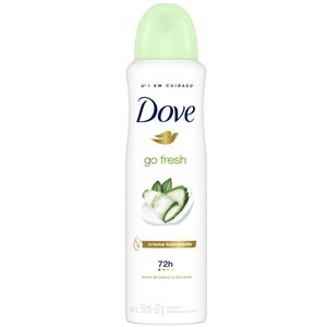 DESODORANTE AEROSOL DOVE FEMININO GO FRESH PEPINO E CHÁ VERDE 150ML