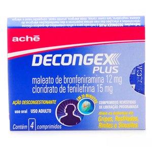 Decongex Plus 4 Comprimidos