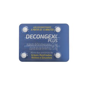Decongex Plus 4 Comprimidos