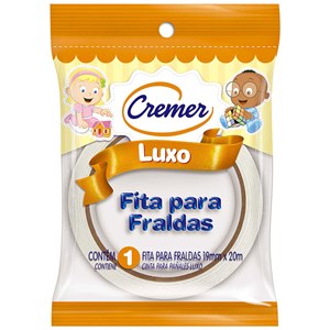 Fita Adesiva Cremer Branca 20M