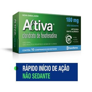 Fexofenadina - Altiva 180Mg 10 Comprimidos