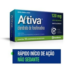 Fexofenadina - Altiva 120Mg 10 Comprimidos