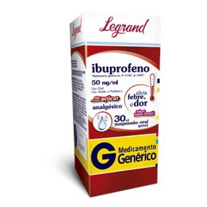 Ibuprofeno 50Mg/Ml Gotas 30Ml - Legrand - Genérico
