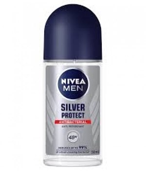 Desodorante Roll On Nivea Masculino Silver Protect 50Ml