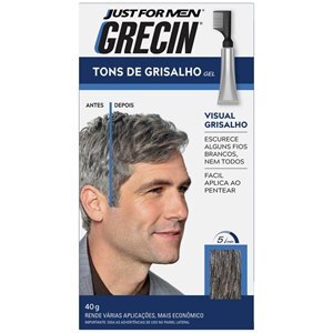 Shampoo Tonalizante Grecin Tons De Grisalho 40G