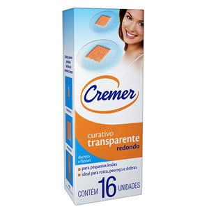 Curativo Cremer Care Redondo Transparente 16 Unidades