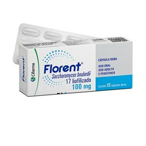 Florent 100Mg 12 Cápsulas 