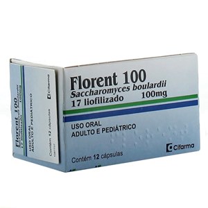 Florent 100Mg 12 Cápsulas 