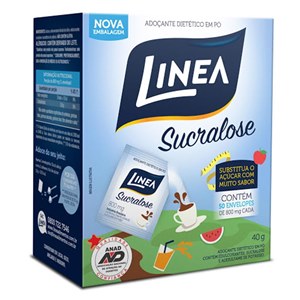 Adoçante Linea Sucralose 50 Envelopes