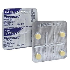 Bisacodil - Plesonax 5Mg 4 Comprimidos