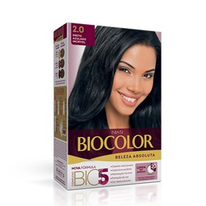 Tintura Biocolor Beleza Absoluta 2.0 Preto Azulado Incrível