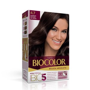 Tintura Biocolor Beleza Absoluta 4.7 Marrom Escuro Da Moda