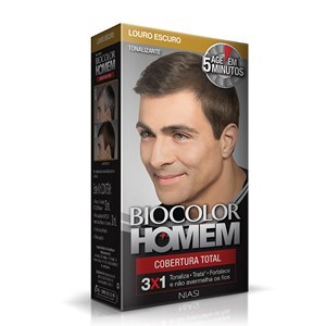Tintura Biocolor Homem Tonalizante Rápido - Louro Escuro
