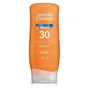 PROTETOR SOLAR CENOURA E BRONZE FPS30 LOÇÃO 200ML