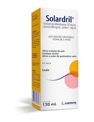 SOLARDRIL LOÇÃO PÓS SOL 120ML