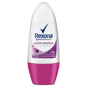 DESODORANTE ROLL ON REXONA FEMININO ACTIVE EMOTION 50ML