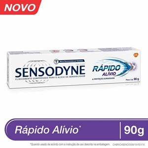 Creme Dental Sensodyne Rápido Alívio 90G