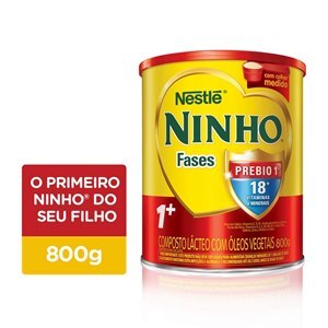 Leite Ninho Fases 1+ Prebio 800G