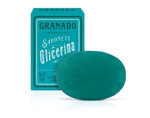 SABONETE GRANADO DE GLICERINA COM ALGAS PARA PELE NORMAL 90G